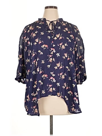Lauren Conrad 3/4 Sleeve Blouse (view 1)