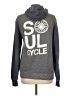 SoulCycle Gray Zip Up Hoodie Size L - photo 2