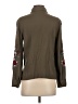 Dex 100% Viscose Brown Long Sleeve Button-Down Shirt Size S - photo 2