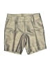 Etcetera Metallic Gold Shorts Size 2 - photo 1