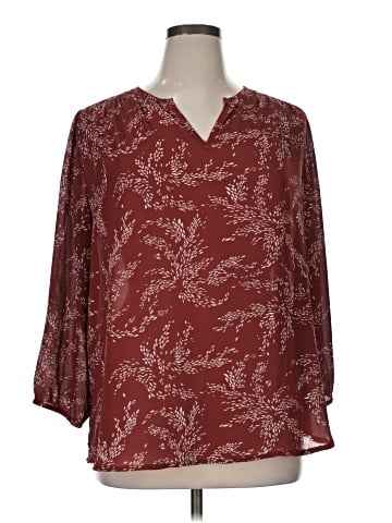 Fun2Fun 3/4 Sleeve Blouse (view 1)