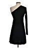 LA Made Solid Black Casual Dress Size XS - photo 2