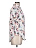 Torrid Floral Ivory Short Sleeve Blouse Size Lg Plus (0) - photo 4