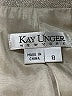 Kay Unger Metallic Silver Blazer Size 8 - photo 6