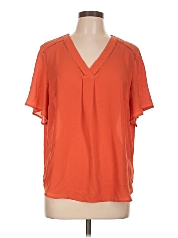 Liz Claiborne Short Sleeve Blouse (view 1)