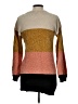 Allison Brittney Color Block Orange Pullover Sweater Size L - photo 2