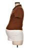 H&M Brown Short Sleeve Polo Size M - photo 5