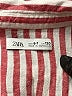 Zara Stripes Orange Long Sleeve Blouse Size 6 - photo 3