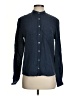Covet Blue Long Sleeve Button-Down Shirt Size S - photo 1