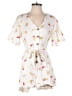 ModCloth Hearts Ivory Romper Size 10 - photo 1