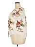 Unbranded 100% Polyester Ivory Short Sleeve Blouse Size XXL - photo 5