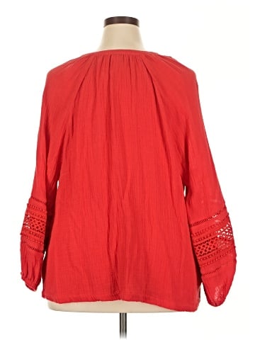 Calypso St. Barth 3/4 Sleeve Blouse (view 2)