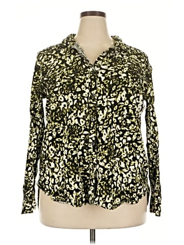 Rock & Republic Long Sleeve Blouse (view 1)
