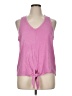 Democracy Pink Sleeveless Top Size 1X - photo 1