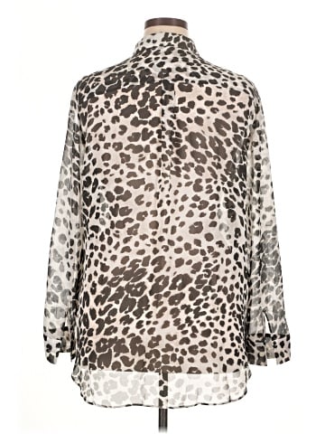 DKNYC Long Sleeve Blouse (view 2)