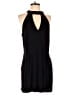 Emma & Michele Solid Black Romper Size M - photo 1