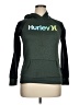 Hurley 100% Polyester Green Long Sleeve Henley Size XL - photo 1
