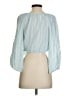 BCBGeneration Blue 3/4 Sleeve Blouse Size XS - photo 2