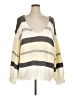 Unbranded Stripes Ivory Pullover Sweater Size XL (estimated) - photo 1