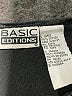 Basic Editions 100% Cotton Black Short Sleeve T-Shirt Size L - photo 7