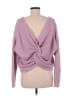 Steve Madden 100% Acrylic Solid Pink Pullover Sweater Size L - photo 2