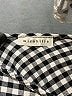 Assorted Brands Houndstooth Black Short Sleeve Blouse Size XL (estimated) - photo 7