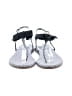 J.Crew Checkered-gingham White Blue Sandals Size 7 - photo 2