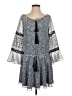 Alexis 100% Polyester Print Blue Casual Dress Size XS - photo 1