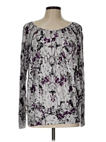Daisy Fuentes Long Sleeve Blouse (view 1)