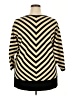 Carmen Carmen Marc Valvo Chevron-herringbone Gold Pullover Sweater Size 2X - photo 2