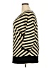 Carmen Carmen Marc Valvo Chevron-herringbone Gold Pullover Sweater Size 2X - photo 5