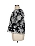 Joy Joy 100% Polyester Black Short Sleeve Blouse Size XL - photo 5