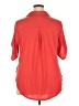 Eyeshadow Red 3/4 Sleeve Blouse Size 2X - photo 2