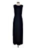 Talbots Solid Black Casual Dress Size S - photo 2