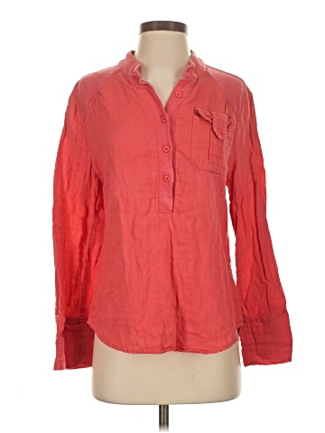 UO Worldwide Long Sleeve Blouse (view 1)