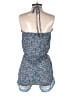 LOFT Beach 100% Rayon Paisley Blue Romper Size S - photo 2