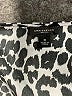 Ann Taylor Animal Print Ivory Short Sleeve Blouse Size 8 - photo 7