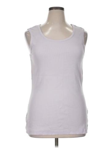 Ulla Popken Sleeveless T-Shirt (view 1)