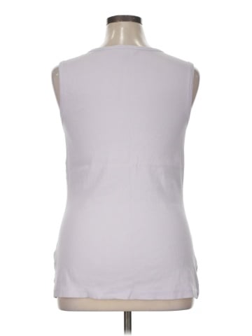 Ulla Popken Sleeveless T-Shirt (view 2)