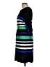 Sandra Darren Stripes Blue Casual Dress Size 12 - photo 5