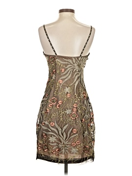 sachin and babi light blue dress Sue Wong Orange Blue Ombr Printed Beaded Dress | Toots Vintage - New York,  NY