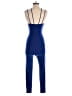 Charlotte Russe Solid Blue Jumpsuit Size S - photo 2