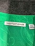 Notations Green Short Sleeve Blouse Size XL - photo 7