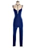 Charlotte Russe Solid Blue Jumpsuit Size S - photo 1