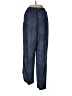 0039 Italy 100% Polyester Paisley Blue Casual Pants Size 6 - photo 2