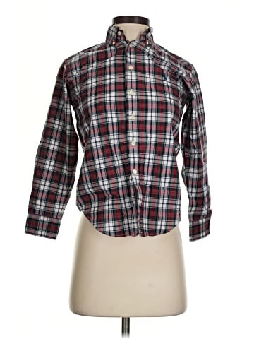 Ralph Lauren 3/4 Sleeve Button-Down Shirt (view 1)