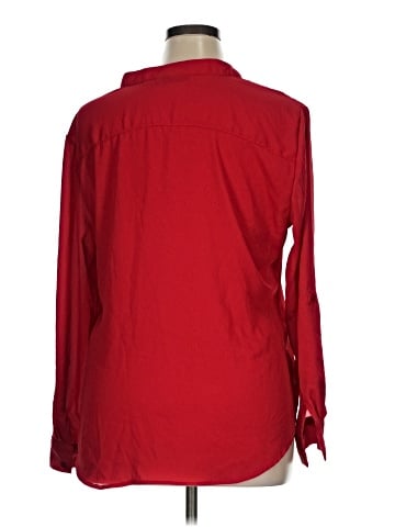 New York & Company Long Sleeve Blouse (view 2)