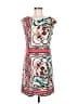 DM Donna Morgan Print White Casual Dress Size 8 - photo 1