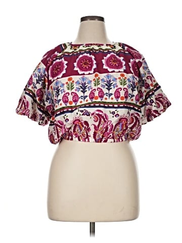 Catherine Malandrino Short Sleeve Blouse (view 1)