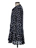 11.1. Tylho 100% Rayon Blue 3/4 Sleeve Blouse Size M - photo 5